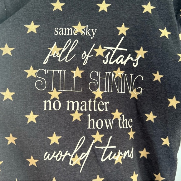 Zac Brown Band Handmade Lyric Hooded Sweatshirt - XL - Made with Cricut Vinyl - Picture 4 of 5